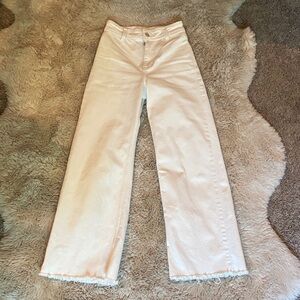 MNG Catherines Cream Flare Jeans